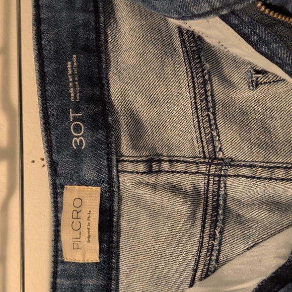 Pilcro Retro Flare Mid-Rise Jeans - Picture 4 of 15